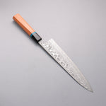 Ryusen Bonten Unryu Kai VG10 63 Layer Damascus Gyuto  240mm Chinese Quince Handle - Japannywholesale