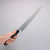 Jikko White Steel No.2 Yanagiba  330mm Shitan Handle - Japannywholesale