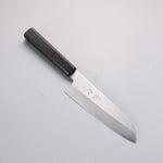 Kagekiyo Silver Steel No.3 Santoku  180mm Black Lacquered (Magnolia) Handle - Japannywholesale