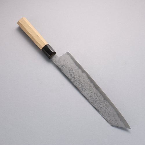 Kikuzuki Blue Steel No.1 Damascus Kiritsuke Gyuto  270mm Magnolia Handle - Japannywholesale