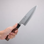 Seisuke White Steel Kasumitogi Funayuki  180mm Rosewood Handle - Japannywholesale