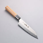 Sakai Takayuki VG5 Hammered Bunka  170mm Magnolia  (Ferrule: Black Plastic) Handle Kataoka - Japannywholesale