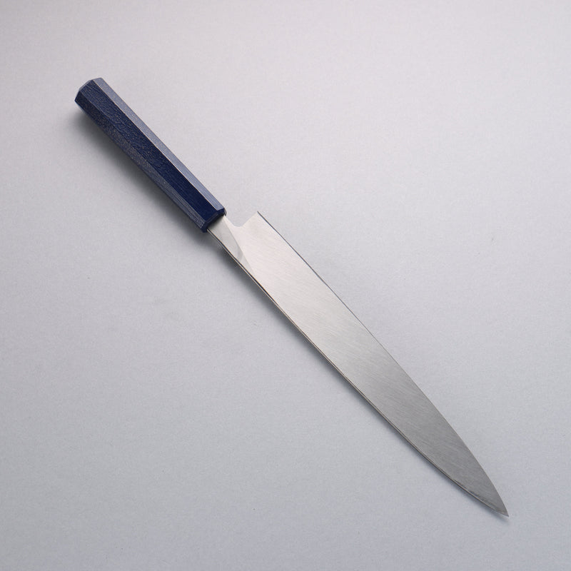 Sakai Takayuki Nanairo INOX Molybdenum Yanagiba  270mm ABS resin(Turquoise pearl) Handle - Japannywholesale