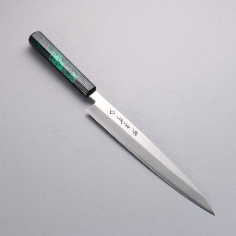 Sakai Takayuki Yanagiba Knife World Sushi Skills Institute Special Edition Green - Japannywholesale