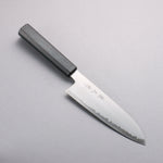 Naohito Myojin SG2 Kasumitogi Santoku  170mm Oak (Indigo Dyed) Handle - Japannywholesale