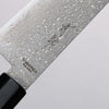 Toshitaka Seisuke VG10 65 Layer Damascus Santoku  180mm Ebony (Maple Ring and Water Buffalo Ferrule) Handle - Japannywholesale