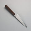 Sakai Takayuki Sanpou White Steel No.2 Matte Petty-Utility  150mm Wenge Handle - Japannywholesale