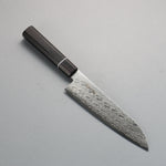 Seisuke AUS10 Mirror Crossed Santoku  180mm Rosewood (White Ring) Handle - Japannywholesale