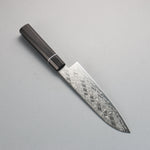 Seisuke AUS10 Mirror Crossed Santoku  180mm Rosewood (White Ring) Handle - Japannywholesale