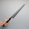 Sakai Takayuki Byakko White Steel No.1 Kiritsuke Yanagiba Japanese Knife 300mm Ebony Wood Handle with Sheath - Japannywholesale