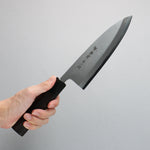 Sakai Takayuki Blue Steel No.2 Deba Ebony Wood Handle - Japannywholesale