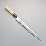 Sakai Takayuki Chef Series Silver Steel No.3 Fuguhiki  300mm Magnolia Handle - Japannywholesale