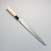 Sakai Takayuki Chef Series Silver Steel No.3 Fuguhiki  300mm Magnolia Handle - Japannywholesale