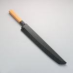 Sakai Takayuki Homura Genbu Blue Steel No.2 Sakimaru Yanagiba  300mm Yew Tree Handle with Sheath - Japannywholesale