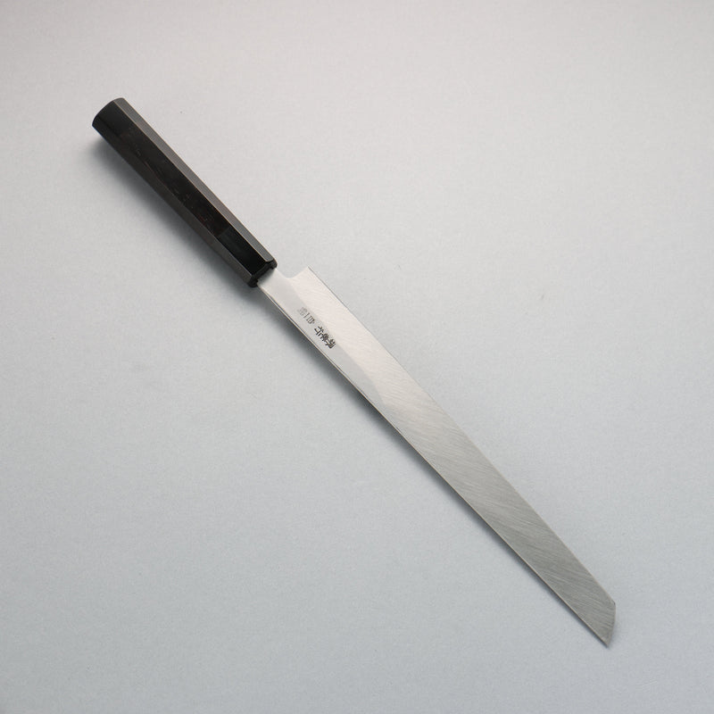 Sakai Takayuki Byakko White Steel No.1 Sakimaru Takohiki  270mm Ebony Wood Handle with Sheath - Japannywholesale