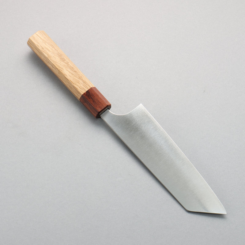 Yoshimi Kato SG2 Hammered(Maru) One side Bunka  170mm Oak (Ferrule: Rosewood) Handle - Japannywholesale