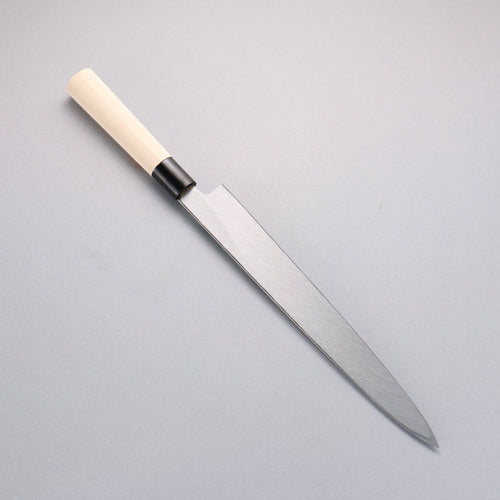 Sakai Takayuki Kasumi White Steel Yanagiba Magnolia Handle - Japannywholesale
