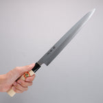 Sakai Takayuki Kasumi White Steel Yanagiba  Magnolia Handle - Japannywholesale