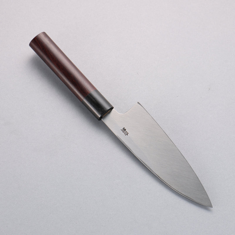 Seisuke White Steel Kasumitogi Funayuki  150mm Rosewood Handle - Japannywholesale