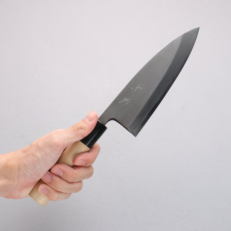 Seisuke White Steel No.2 Kasumitogi Deba Magnolia Handle - Japannywholesale