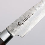 Sakai Takayuki VG10 33 Layer Damascus Petty-Utility  80mm Desert Ironwood(Sugihara model) Handle - Japannywholesale