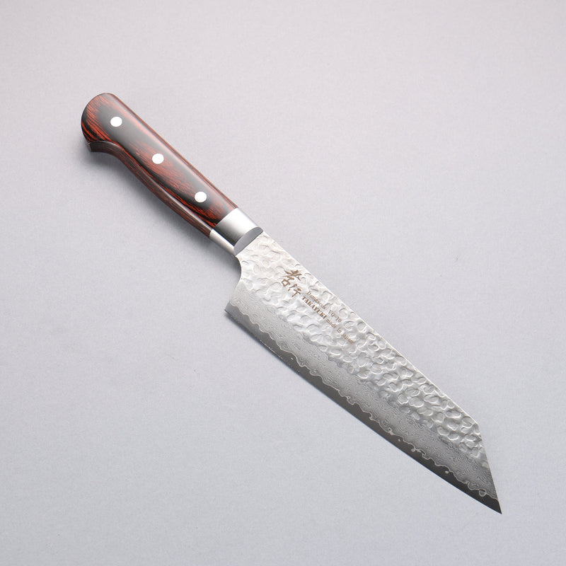 Sakai Takayuki VG10 33 Layer Damascus Kiritsuke Gyuto  190mm Mahogany Pakka wood Handle - Japannywholesale