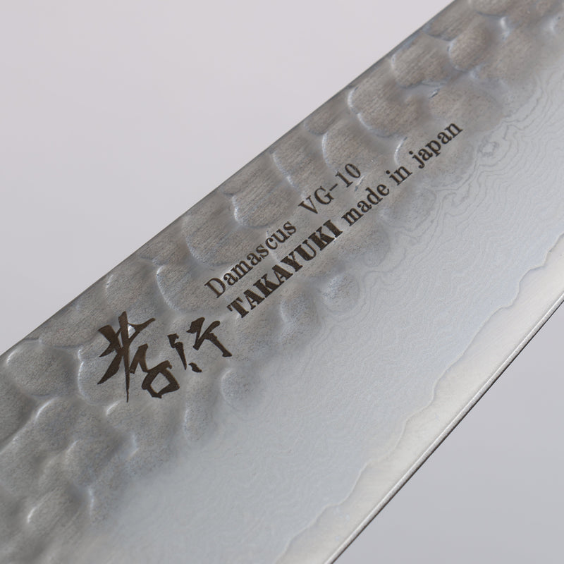 Sakai Takayuki VG10 33 Layer Damascus Sabaki  180mm Keyaki (Japanese Elm) Handle - Japannywholesale