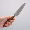 Shigeki Tanaka (No engraving) SG2 Damascus Petty-Utility  135mm Ironwood Handle - Japannywholesale