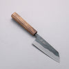 Oul Blue Steel No.2 Black Finished Small Bunka  125mm Oak Handle - Japannywholesale