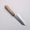 Oul Blue Steel No.2 Black Finished Small Bunka  125mm Oak Handle - Japannywholesale