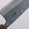 Oul Blue Steel No.2 Black Finished Small Bunka  125mm Oak Handle - Japannywholesale