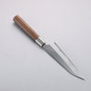 Kurotori Silver Steel No.3 Migaki Finished Petty-Utility  150mm Walnut Handle - Japannywholesale