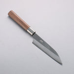 Kurotori Silver Steel No.3 Migaki Finished Petty-Utility  135mm Walnut Handle - Japannywholesale