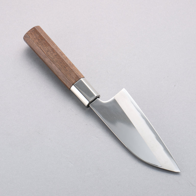 Kurotori Silver Steel No.3 Migaki Finished Deba  120mm Walnut Handle - Japannywholesale