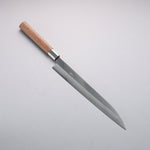 Kurotori Silver Steel No.3 Migaki Finished Sujihiki  270mm Walnut Handle - Japannywholesale