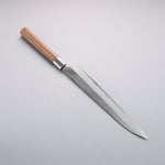 Kurotori Silver Steel No.3 Migaki Finished Sujihiki  270mm Walnut Handle - Japannywholesale