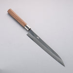 Kurotori Silver Steel No.3 Migaki Finished Sujihiki  240mm Walnut Handle - Japannywholesale