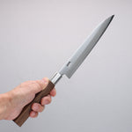 Kurotori Silver Steel No.3 Migaki Finished Sujihiki  195mm Walnut Handle - Japannywholesale