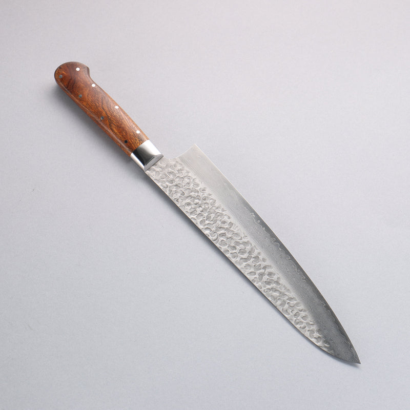 Sakai Takayuki VG10 33 Layer Damascus Gyuto 240mm Desert Ironwood(Sugihara model) Handle - Japannywholesale