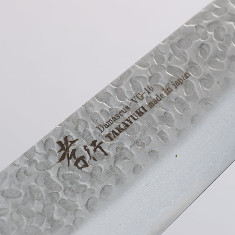 Sakai Takayuki VG10 33 Layer Damascus Gyuto 240mm Desert Ironwood(Sugihara model) Handle - Japannywholesale