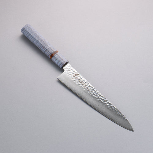 Sakai Takayuki VG10 33 Layer Damascus Gyuto Japanese Knife 210mm Stabilized wood Handle - Japannywholesale