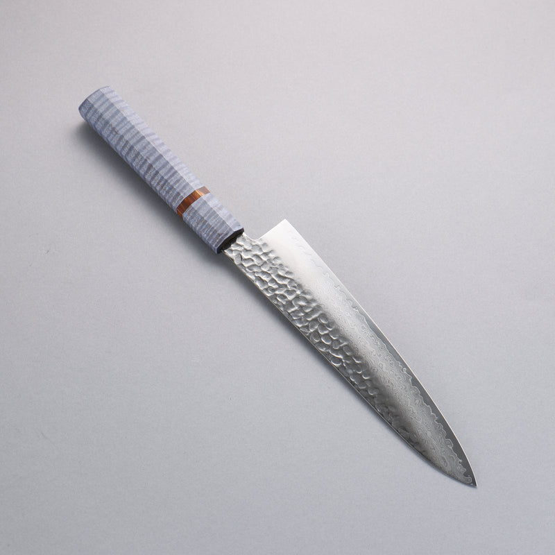 Sakai Takayuki VG10 33 Layer Damascus Gyuto Japanese Knife 210mm Stabilized wood Handle - Japannywholesale