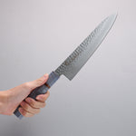 Sakai Takayuki VG10 33 Layer Damascus Gyuto Japanese Knife 210mm Stabilized wood Handle - Japannywholesale