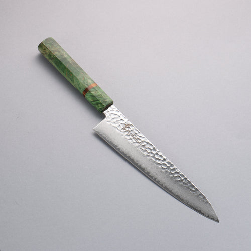 Sakai Takayuki VG10 33 Layer Damascus Gyuto Japanese Knife 210mm Stabilized wood Handle - Japannywholesale