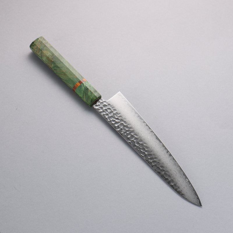 Sakai Takayuki VG10 33 Layer Damascus Gyuto Japanese Knife 210mm Stabilized wood Handle - Japannywholesale