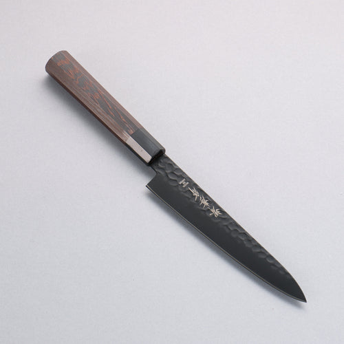 Sakai Takayuki Kurokage VG10 Hammered Teflon Coating Petty-Utility 150mm Wenge Handle - Japannywholesale
