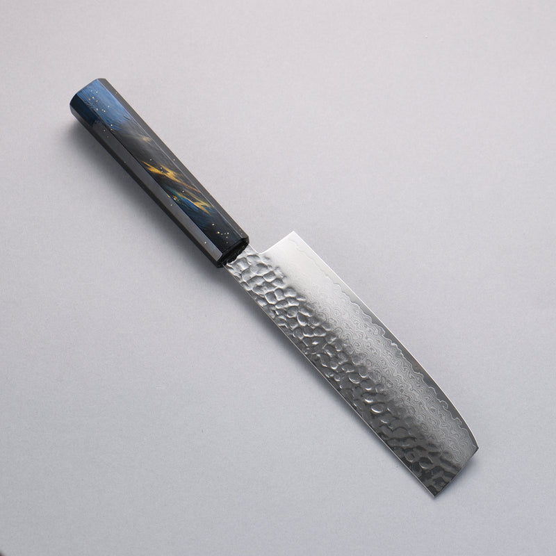 Sakai Takayuki VG10 33 Layer Damascus Nakiri 160mm Live oak Lacquered (Saiu) Handle - Japannywholesale