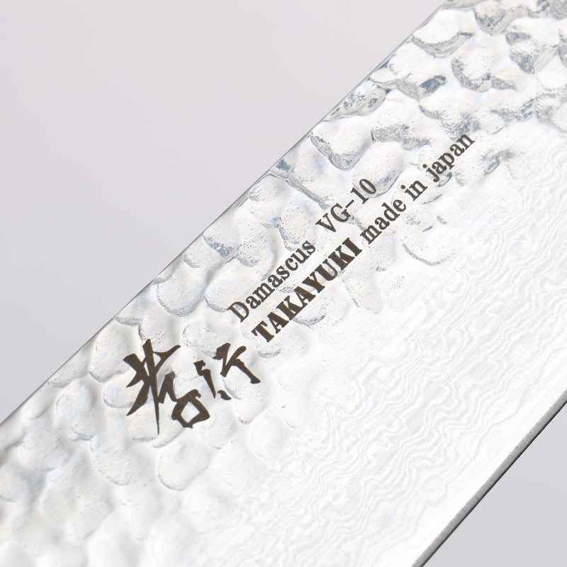 Sakai Takayuki VG10 33 Layer Damascus Gyuto 240mm Rosewood (ferrule: Red Pakka wood) Handle - Japannywholesale