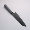 Sakai Takayuki Kurokage VG10 Hammered Teflon Coating Kiritsuke Gyuto 190mm Black Lacquered Handle - Japannywholesale