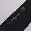 Sakai Takayuki Kurokage VG10 Hammered Teflon Coating Kiritsuke Santoku 160mm Black Lacquered Handle - Japannywholesale